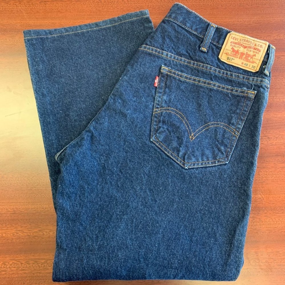 Men's 517 Levi's Boot Cut High Rise Mom Jeans